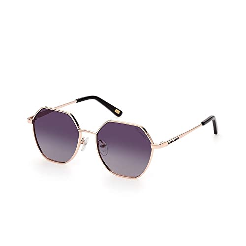 Skechers SE6178@5232D# dla dziewczynek, Shiny Rose Gold, regularny