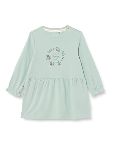 Noppies Baby Girls Dress Normandy Long Sleeve Chest Print Sukienka do gry Bimba, Niebieskie surfowanie - P425, 74