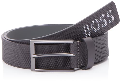 BOSS Męski pasek Tino-Net_Sz35, Dark Grey21, 110, Dark Grey21.