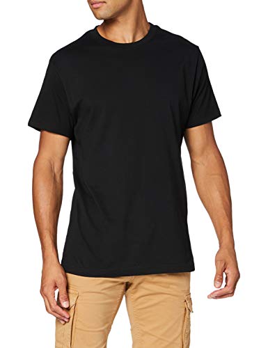 Build Your Brand Męski T-shirt Organic Okrągły dekolt