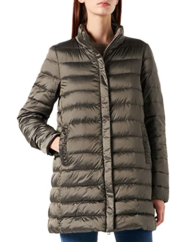 Geox Płaszcz damski D Jaysen Down Coat, jasny cement, 48