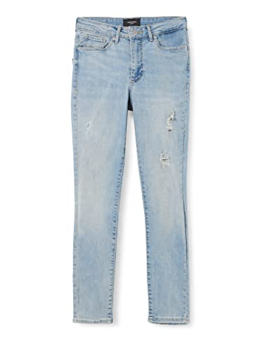 VERO MODA dżinsy damskie, jasnoniebieski (light blue denim), L x 28L