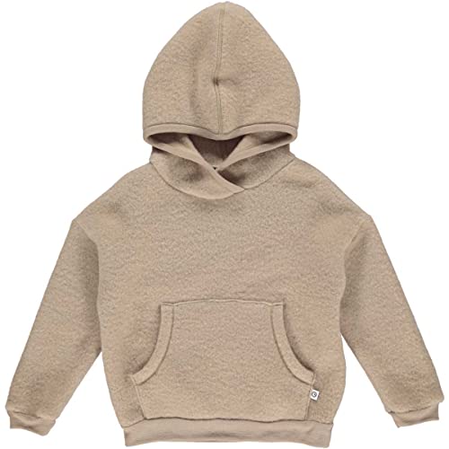 Müsli by Green Cotton Chłopięca bluza z kapturem z polaru, Seed, 110