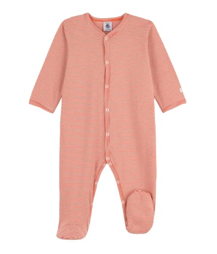 Petit Bateau Zestaw Piżamy Damskiej, Róża/Blanc, 6 mesi