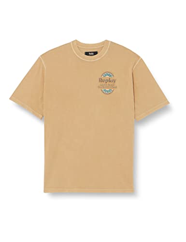Replay Męski T-shirt M6150, 145 Sahara Sand, 3XL
