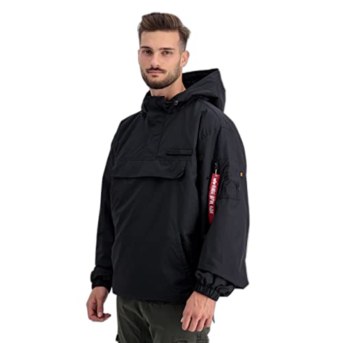 ALPHA INDUSTRIES męska kurtka Anorak Expedition, Czarny, XL