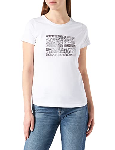 Pepe Jeans Damska bluza Beatriz, 800 biały, Rozmiar Uniwersalny/L