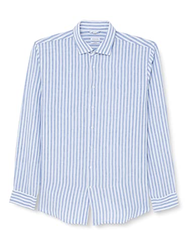 Seidensticker Męska koszula biznesowa, jasnoniebieski, 39