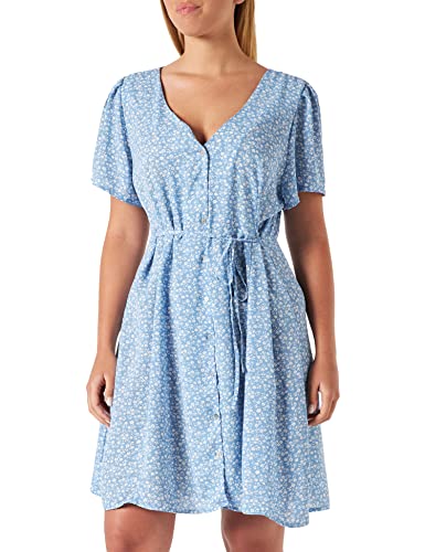 ONLY Women's ONLSONJA S/S sukienka NOOS PTM, niebieska, 46
