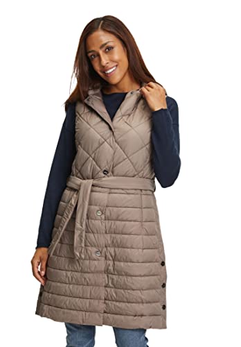 Betty Barclay Damska kamizelka 7362/1542 wata, Dusty Brown, 38 (DE)