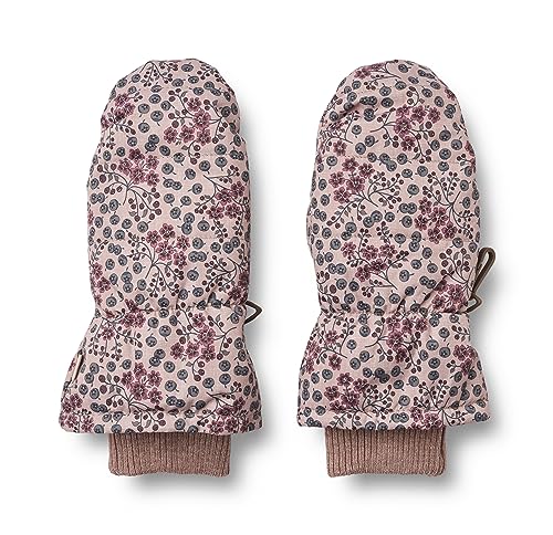 Wheat Gesteppte Fäustlinge Handschuhe Jazz Wasserabweisend, Atmungsaktiv, Windabweisend Rękawiczki na zimno, 1352 Pale Lilac Berries, XXL-10-12Y dziecięce Unisex, 1352 Lilac Berries Pale, XXL/10-12Y