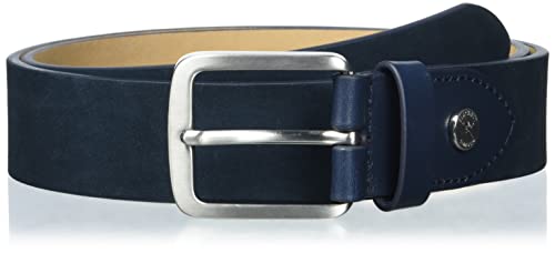 Hackett London Męski pasek z logo Nb, 595 NAVY, 26