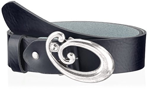 MGM Damski pasek Lea, Niebieski (Marine 5), 80 cm