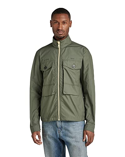 G-STAR RAW Męska koszulka z długim rękawem, zielona (lt Hunter A790-8165), L