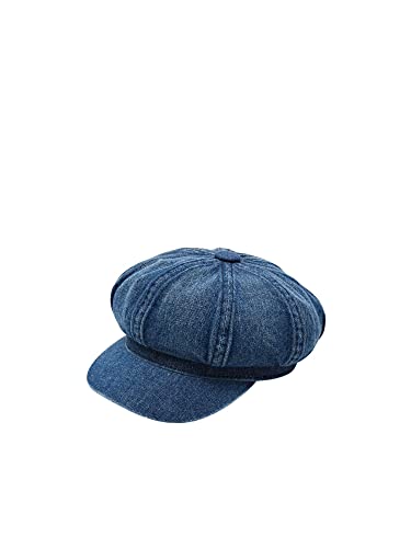 ESPRIT czapka baker-boy z denimu, grantowy, M