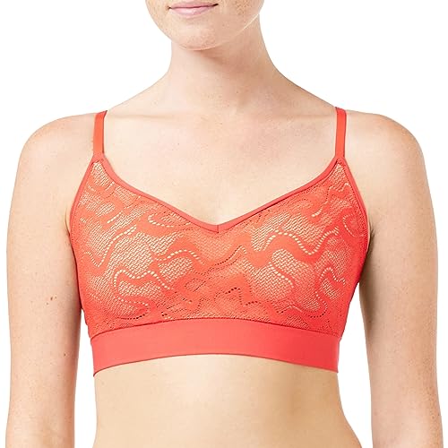 Sloggi Damski biustonosz GO Allround Lace P wyściełany biustonosz, Campari, rozmiar uniwersalny, Campari, jeden rozmiar