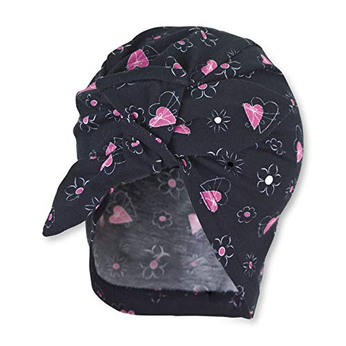Sterntaler Knotenmütze Czapka dla dziewczynki, Niebieski (Granatowy 300), XXX-Large (Taille fabricant: 45)