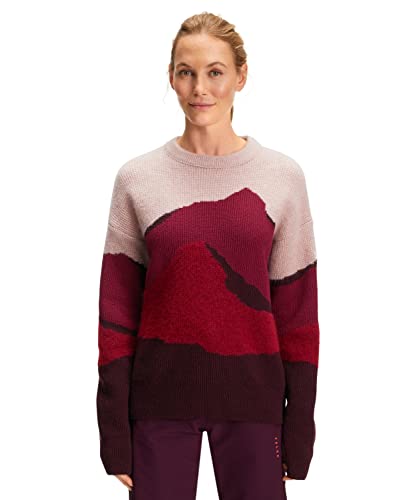 FALKE Sweter damski, Red Pepper, XXL