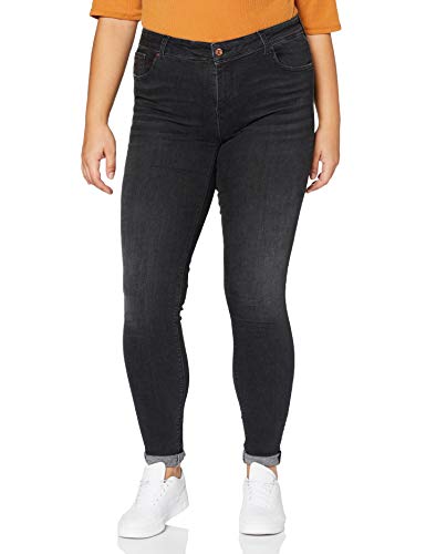 VERO MODA Damskie spodnie jeansowe, czarny, L