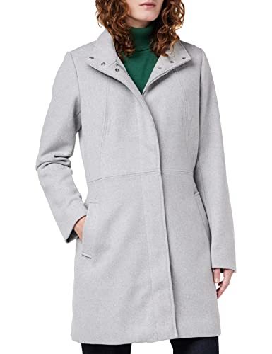 TOM TAILOR Denim Damski Płaszcz 1028407, 10367 - Light Silver Grey Melange, XL