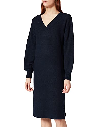 YAS Damska sukienka Yascali Ls Knit Dress S, sky captain, S