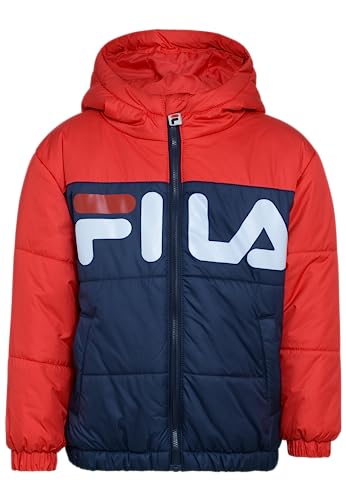 FILA Berkenthin kurtka dziecięca, uniseks, czerwony (True Red), 98-104