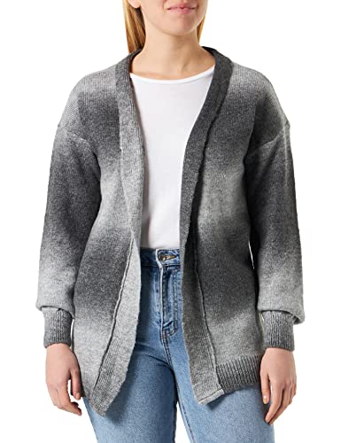 Supermom Damski kardigan Duncan Long Sleeve kurtka z dzianiny, Black-P090, M