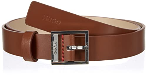 HUGO Pasek damski, Średni brąz 212, 90