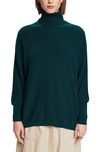 ESPRIT Sweter damski, 305 / Emerald Green, S