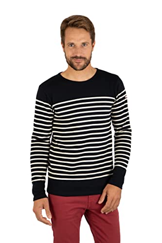 Armor Lux Drisse sweter męski, Bogata marynarka/natura, 3XL