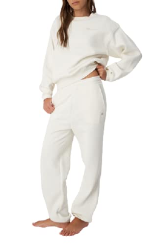 Champion Damskie spodnie treningowe Eco Future, kremowy, XS