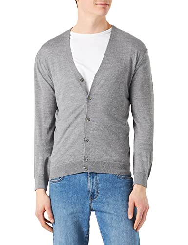 United Colors of Benetton Męska kurtka z dzianiny M/L 1071u6005, jasnoszara 847, X-Small