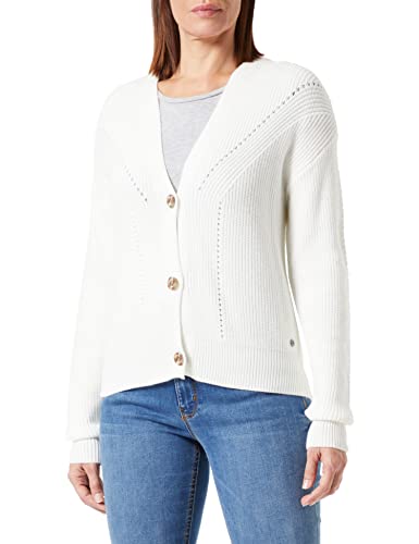 Garcia Damski sweter T20251_Ladies Cardigan Pullover, Off White, XXL