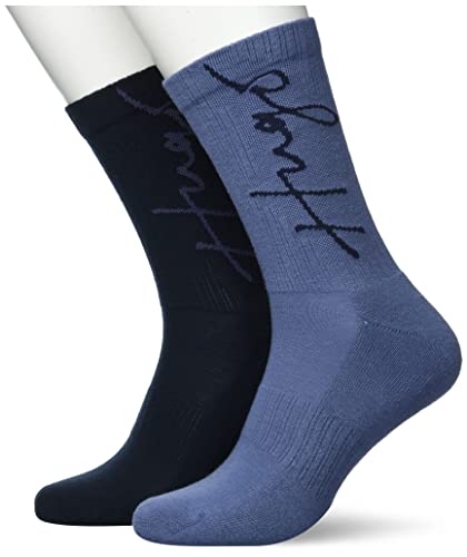 HUGO Męskie krótkie skarpety, Open Blue480, 35-38 EU