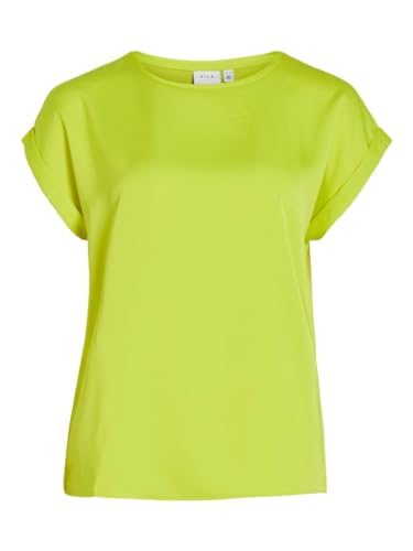 Vila Satynowy top z różnych rozmiarów S/S - NOOS, Ponderosa Pine, 34