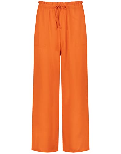 GERRY WEBER Edition Damskie spodnie rekreacyjne Easy Fit, Burnt Orange, 36