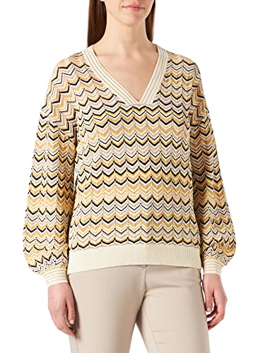 Morgan Damski sweter o drobnym rozmiarze-ML, jaune paille, M