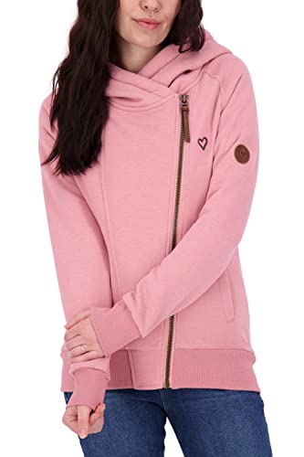 ALIFE and Kickin SnakecharmerAK A Hooded bluza damska z kapturem, bluza z kapturem, Mauve Melange, XL