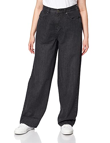 Urban Classics Spodnie damskie, Black washed, 30 PL