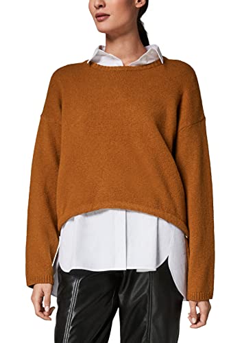 Comma CI Sweter damski z długim rękawem, 8757 Nougat, 32 PL