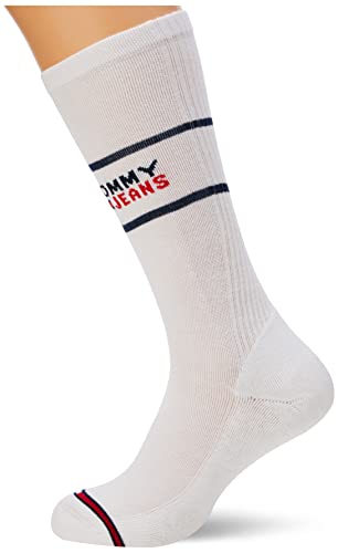 Tommy Hilfiger Skarpety unisex Crew Sock, biały, 43-46 EU