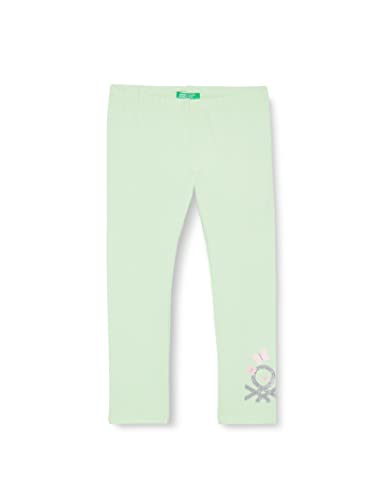 United Colors of Benetton legginsy dziewczęce, Zielony 26 l, 3 Miesiące