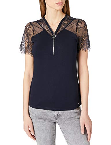 Morgan Damska koszulka Dayana T-Shirt, morski, XS