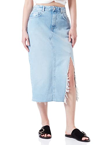 Pepe Jeans Damska spódnica Piper Reclaim Rock, 000 Denim, XX-Small