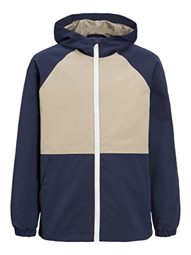 JACK & JONES JUNIOR Boy's JORLUKE Jacket SN JNR kurtka, Crockery/szczegóły: JNR Navy Blocking, 176, Crockery/Szczegóły: JNR NAVY BLOCKING, 176