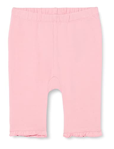 s.Oliver Junior Baby Girls Capri legginsy z falbankami, różowe, 80, Rosa, 80 cm