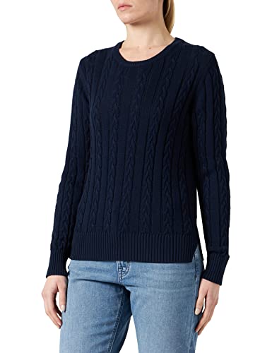 United Colors of Benetton Sweter damski, Ciemnoniebieski 016, S