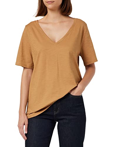United Colors of Benetton T-shirt damski, tytoń 3k1, XS