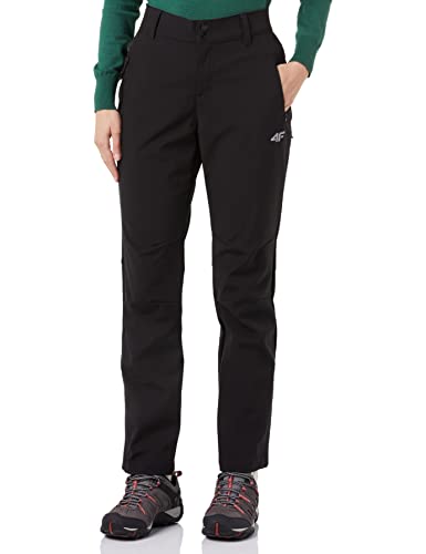 4F Spodnie damskie Spdt001 spodnie FNK, głęboki czarny, M, głęboka czerń, M