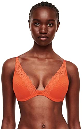 Passionata Damski biustonosz Brooklyn Tief Ausgeschnittener T-shirt-bh, Wschód słońca, 70G